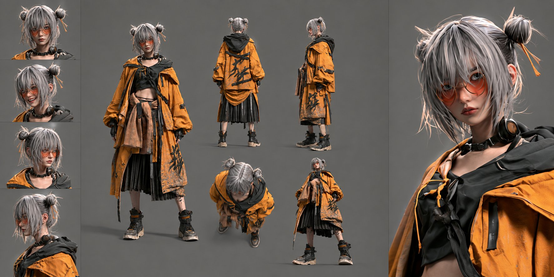 Game Character Trailer input example 1